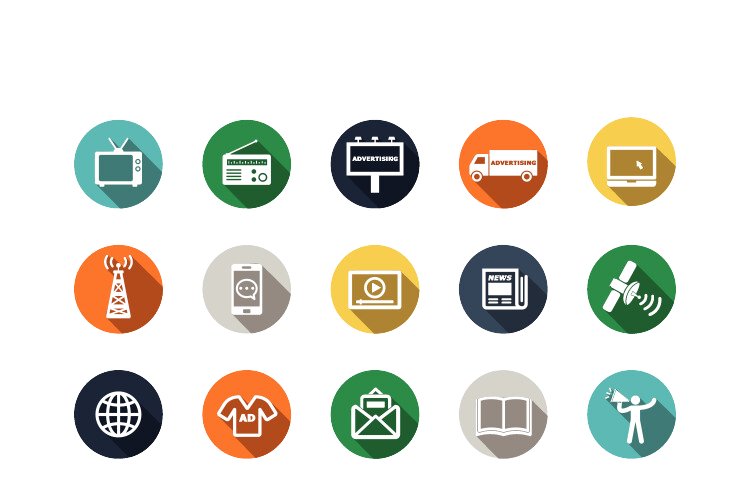 Paid Media Icons